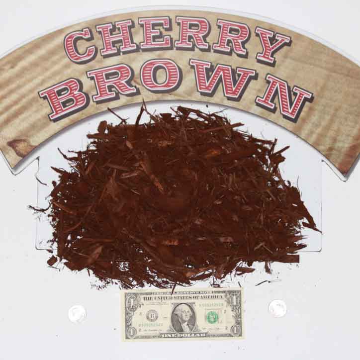 cherry brown mulch